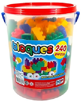 Balde con bloques Click Hogar Bahía