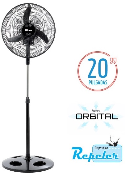 Ventilador Pie Click Hogar Bahía