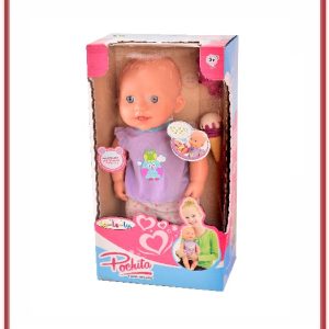 MUÑECA POCHITA TOMA HELADO LALELU