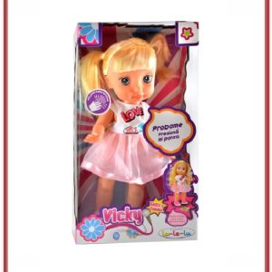 MUÑECA VICKY CANTA Y CAMINA LALELU