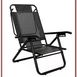 REPOSERA DE ALUMINIO NEGRO 7/8 DESCANSAR 80050